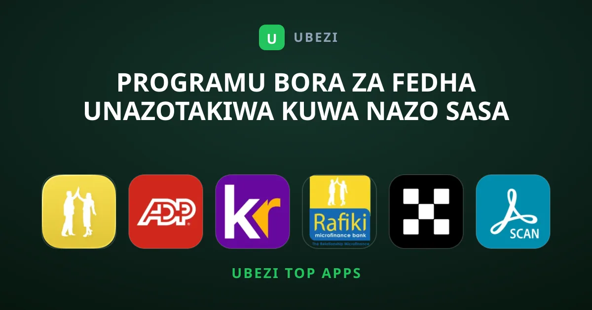 Programu Bora Za Fedha Unazotakiwa Kuwa Nazo Sasa